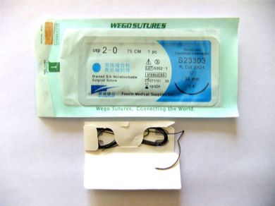 Sterile Surgical Suture Silk